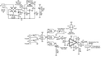 Coincidence Circuit Schematic