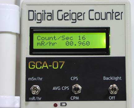 Geiger Counter Experiment 2 - Background Radiation