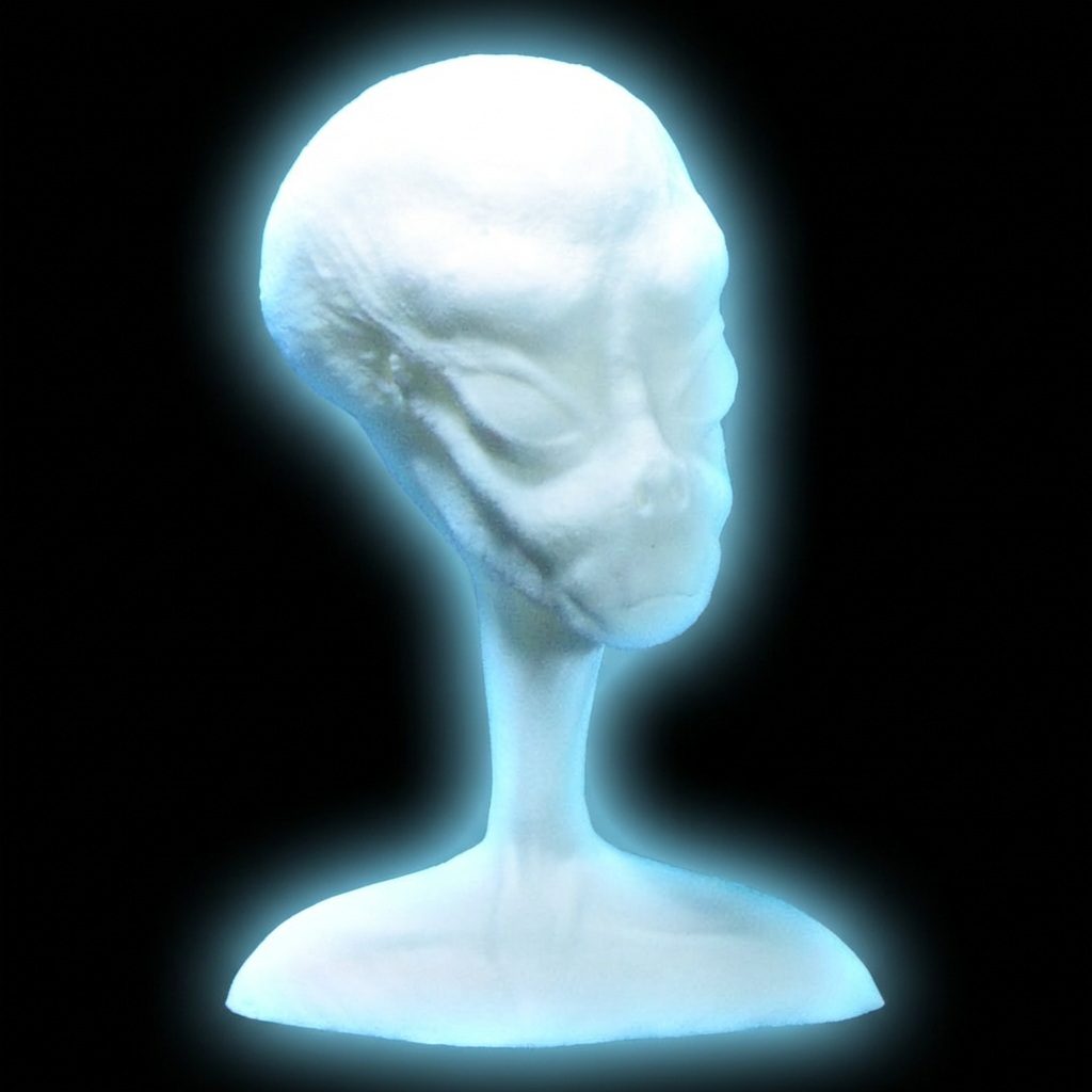 Alien Head Bust