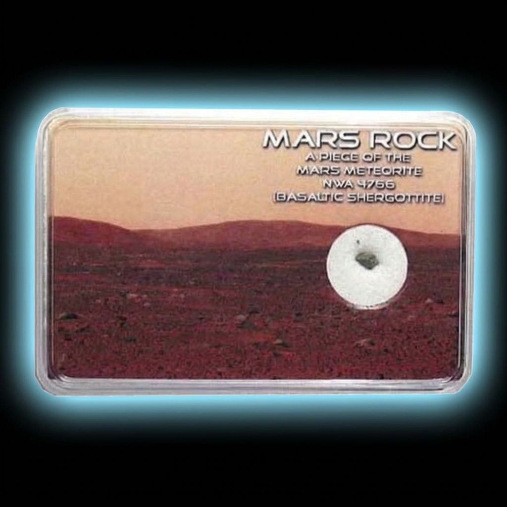 Mars and Moon Rock Meteorite